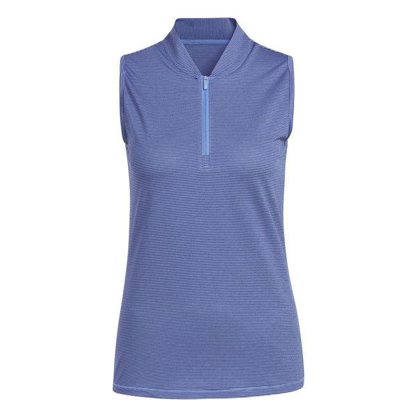 Adidas Two-tone Sleeveless Women's Polo Shirt