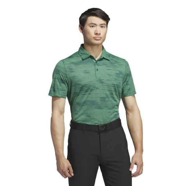 Adidas Men's Ultimate365 Textured Stripe Polo 24