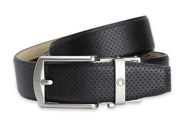 Nexbelt Birdie Matte Black, 1 3/8" Strap, Golf Belt