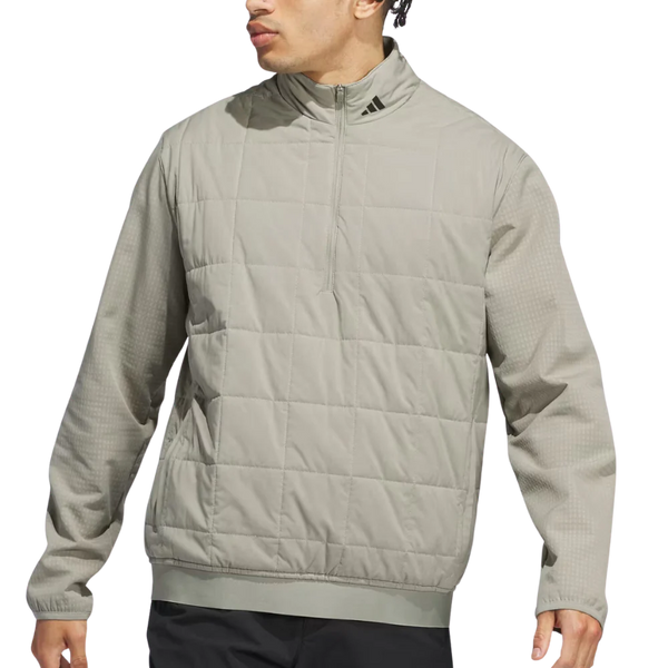 Adidas Ultimate365 Quilted DWR Half Zip Pullover