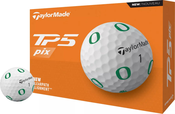 TaylorMade 2024 TP5 pix 3.0 Oregon Golf Balls