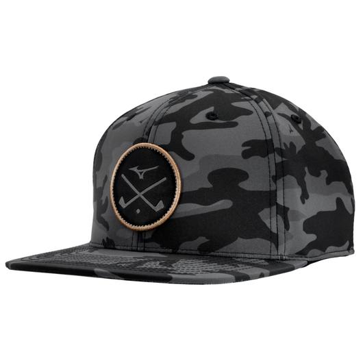 Crossed Clubs Snapback Golf Hat